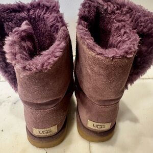 UGG Mauve Shearling Boots